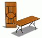 Дачная складная мебель. Складные столы и скамейки дачные.